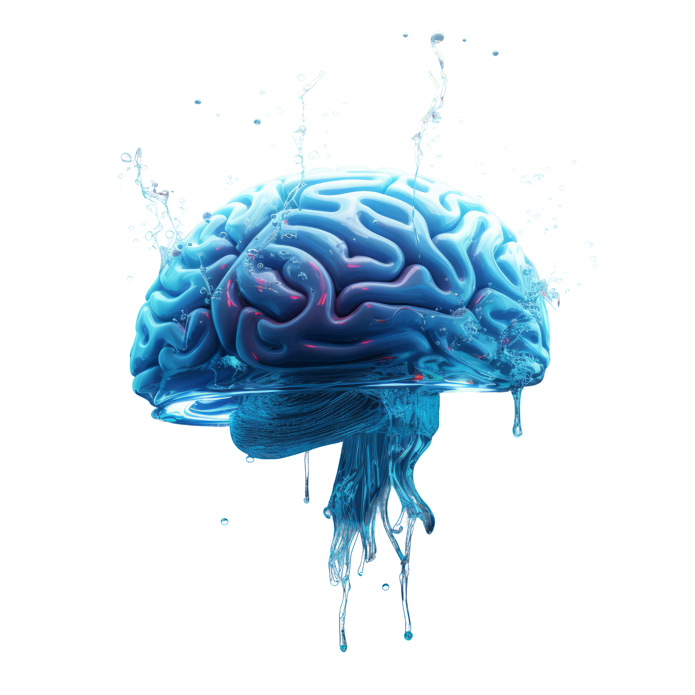 AI Liquid Brain Splashes
