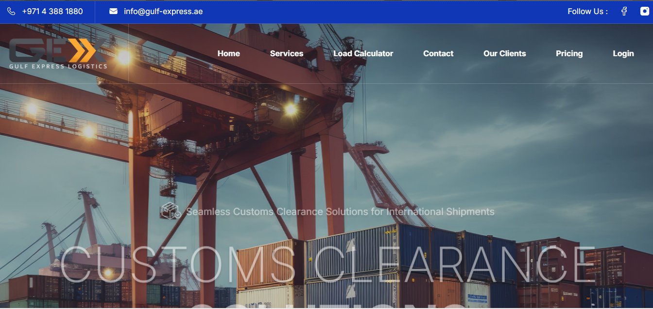 Gulf Express Logistics — Global Freight & Logistics